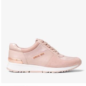 allie leather and canvas sneaker